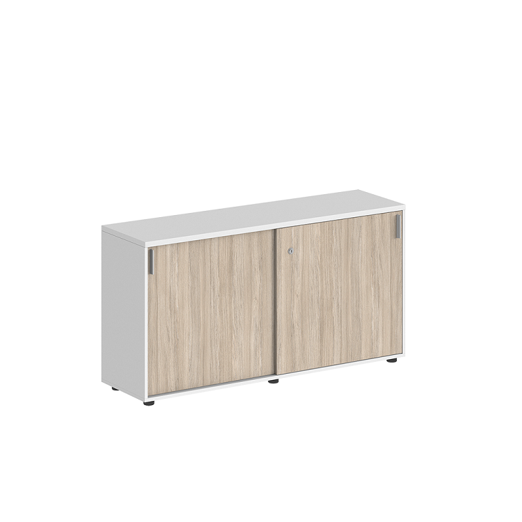 Шкаф-купе низкий с замком Norden Сигма SG.701.WH.OL