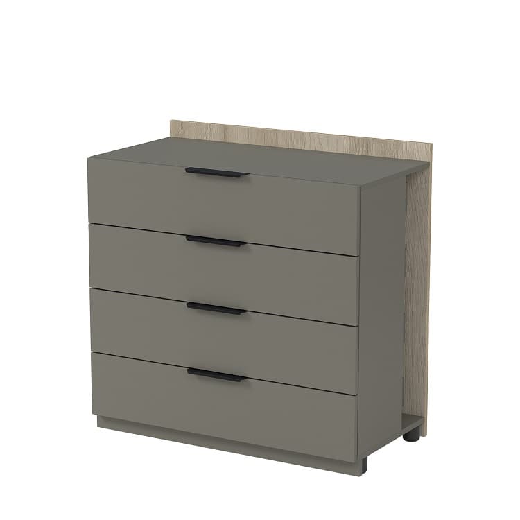 Модуль тумбы с ящиками средний Алсав MAGNETIC 15ТЯ-С.809 (868х460х860) okwood/terra