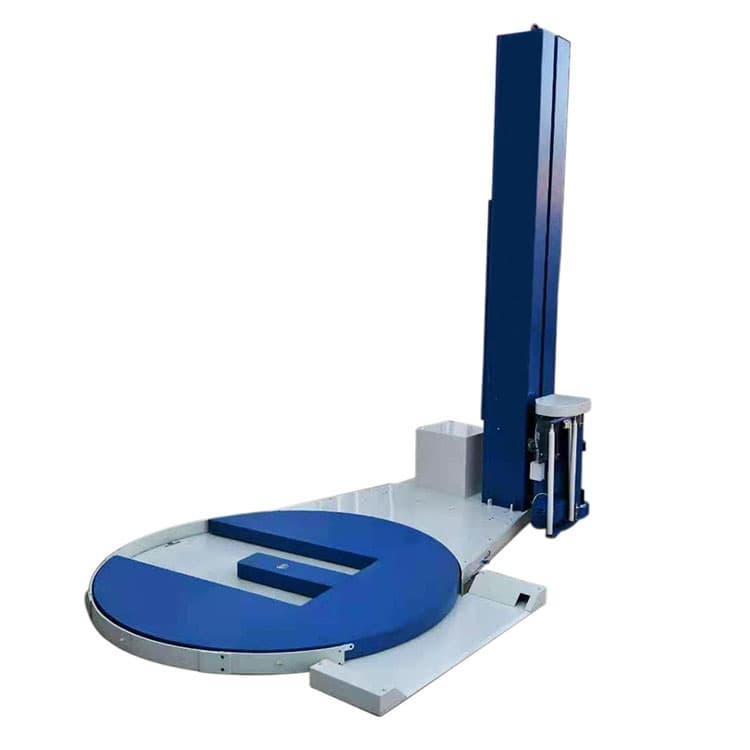 Паллетоупаковщик Hualian Machinery HL-1650F с E-платформой (с моторизированной кареткой с престрейчем)