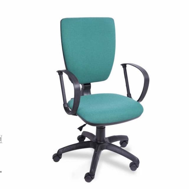 Кресло для персонала Мирэй НОТА new Рондо ПК, ткань цветная серия В