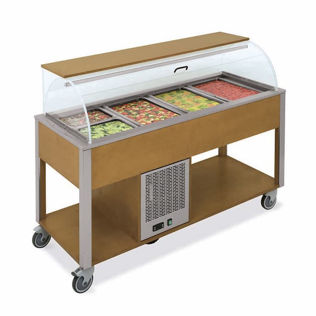 Стол Шведский охлаждаемый MetalCarrelli 6940.4RAL (цвет по RAL)