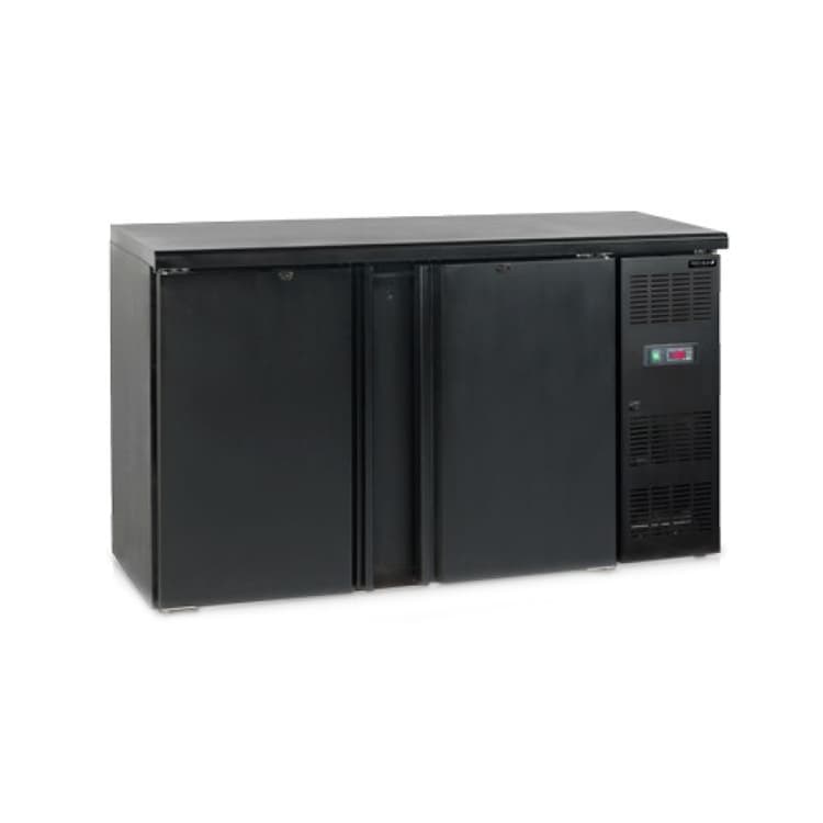 Шкаф холодильный с глухой дверью TEFCOLD CBC210 барный черный