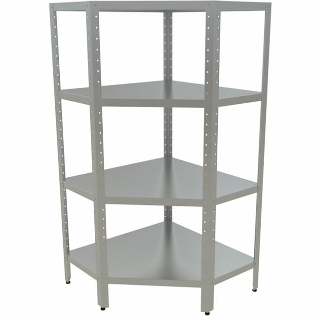 Стеллаж кухонный угловой КОБОР СКУ-3/6-100/70