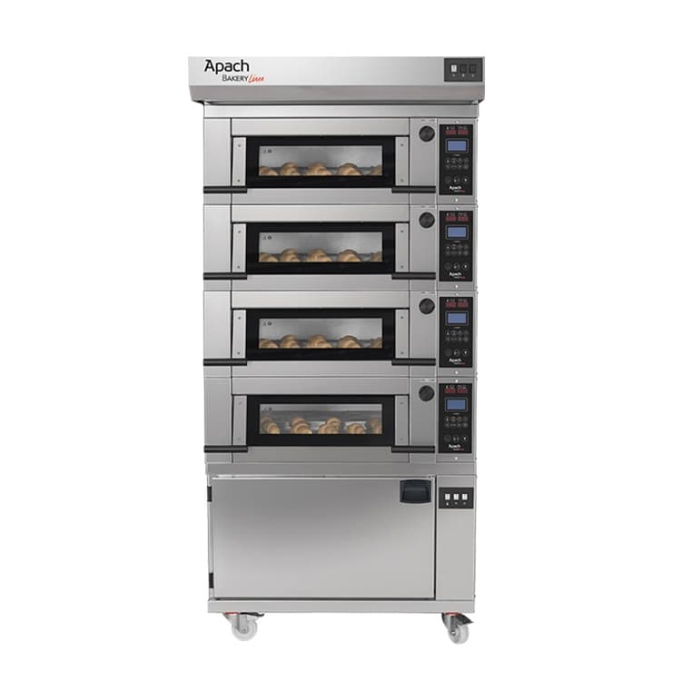 Печь подовая с расстойкой APACH BAKERY LINE E2K5P DP 